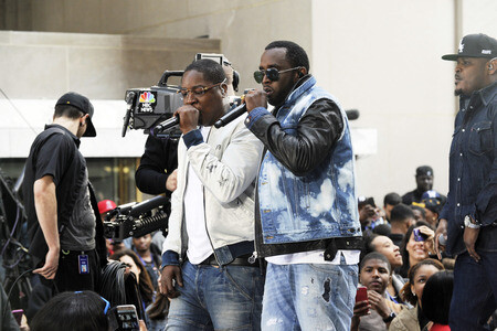 Puff Daddy and the Family in der NBC-Show 'Today' in New York