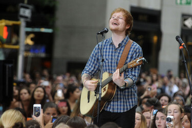 Ed Sheeran in der NBC-Show 'Today', New York