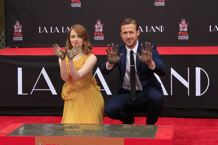 Hand and Footprint Ceremony mit Emma Stone und Ryan Gossling in Los Angeles