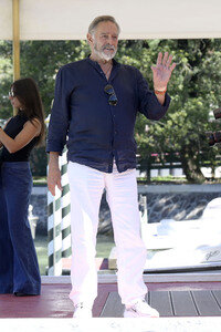 Ankunft von Fabio Testi am Hotel Excelsior, Internationale Filmfestspiele von Venedig 2025