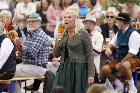 TV-Show 'ZDF-Fernsehgarten' in Mainz