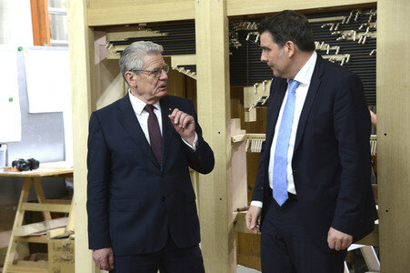 Abschiedsbesuch von Joachim Gauck in Bonn