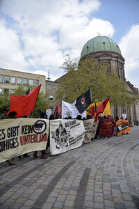 1. Mai Demo in Nürnberg