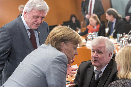 Treffen der Bundeskanzlerin mit den Regierungschefs der Bundesländer in Berlin