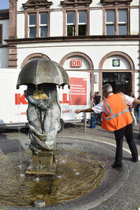 Schienenersatzverkehr in Rastatt