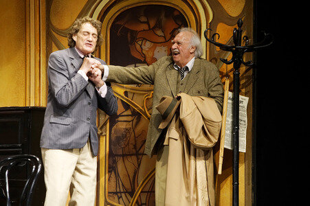 Theaterprobe 'Pension Schöller' in Berlin