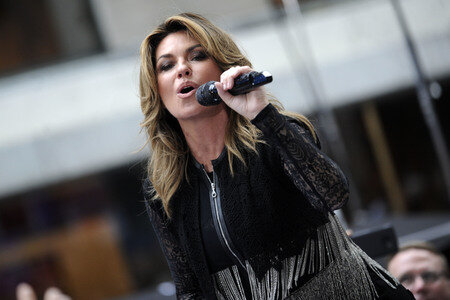 Konzert von Shania Twain in New York