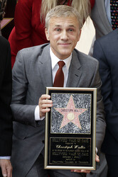 Christoph Waltz erhält einen Stern auf dem Hollywood Walk of Fame, Los Angeles