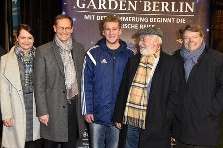 Eröffnung des 'Christmas Garden Berlin' 2016 in Berlin