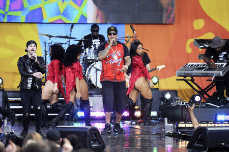 Flo Rida in der ABC-Show 'Good Morning America' in New York