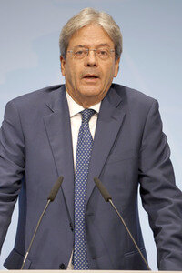 G20 Pressekonferenz von Paolo Gentiloni in Hamburg