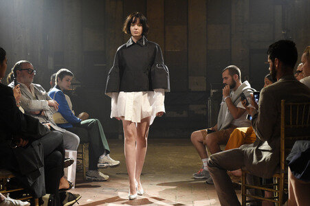Lutz Huelle Show auf der Berlin Fashion Week Spring/Summer 2019