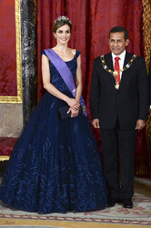 Gala Dinner zu Ehren des peruanischen Präsidenten Humala in Madrid