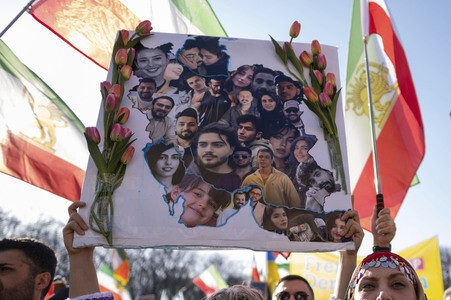 Exil-Iraner versammeln sich in Berlin