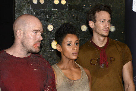 Dreharbeiten zu 'Iron Sky: The Coming Race' in Lint