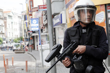 Maidemonstration in Istanbul