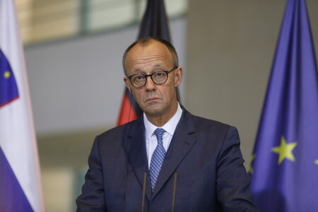 Empfang des Ministerpräsidenten von Slowenien in Berlin