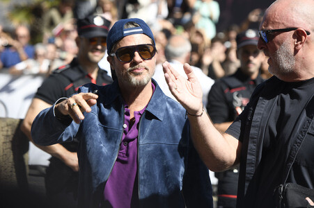 Ankunft von Brad Pitt auf dem San Sebastian International Film Festival 2026