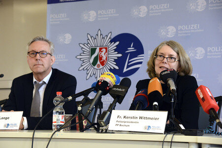 Pressekonferenz zur Verhaftung von Marcel H. in Dortmund