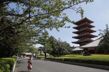 Sightseeing Tokio
