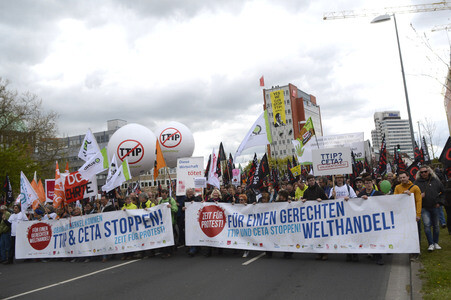 Anti-TTIP-Demo in Hannover
