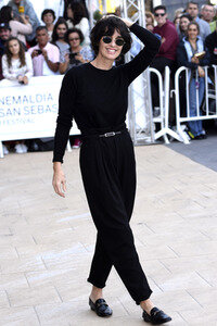 Ankunft von Paz Vega auf dem San Sebastian Film Festival 2017