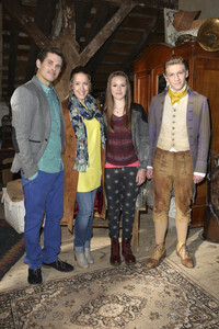 Fototermin am Set der Disney Channel Serie 'Binny und der Geist' in Potsdam