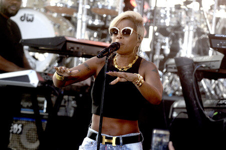 Konzert von Mary J. Blige in New York