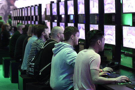 Computerspielmesse Gamescom 2017 in Köln