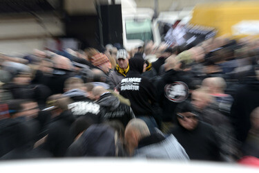 Demonstration 'Hooligans gegen Salafisten', Hannover