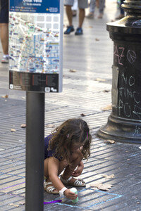 Las Ramblas nach dem Terroranschalg in Barcelona