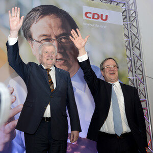 Armin Laschet Wahlkampfveranstaltung in Bergisch Gladbach
