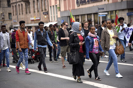 1. Mai Demo in Nürnberg