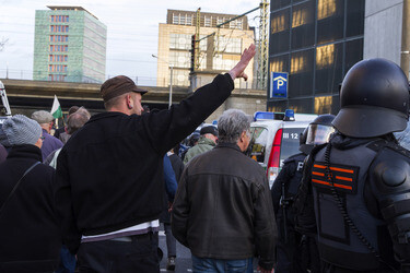 Pegida Demonstration, Dresden