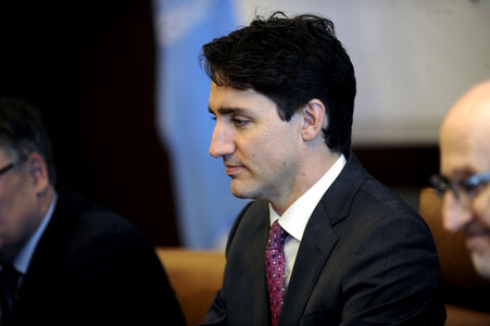 Justin Trudeau  bei der UN in New York