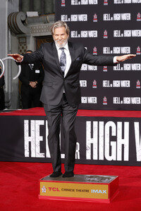 Hand and Footprint Ceremony mit Jeff Bridges in Los Angeles