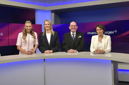 Talkshow 'maischberger' in Berlin