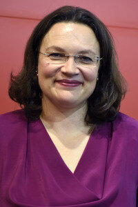 Andrea Nahles auf der Frankfurter Buchmesse 2017