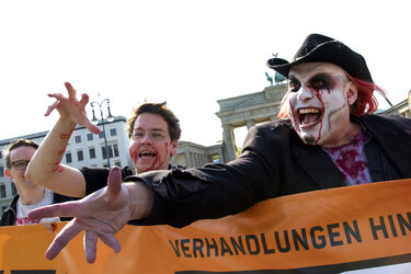 Zombie-Walk der Piratenpartei, Berlin