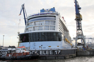 Das Kreuzfahrtschiff 'MS Quantum of the Seas', Hamburg