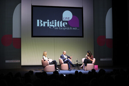 Martin Schulz zu Gast bei 'BRIGITTE Live' in Berlin