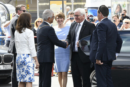 Antrittsbesuch von Frank-Walter Steinmeier in Bonn